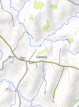 Llansoy paths